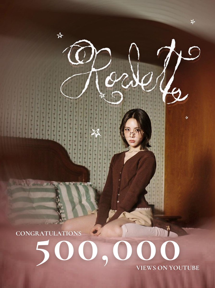 🎉Congratulations on 500K views on Youtube🌻

Inc Matawee - 'Roulette'♠️
🔗youtu.be/V2lwc0Zn00c

#INCMTW 
#MyTawan 
#INCMATAWEE_ROULETTE 
#ROULETTE 
#XEBISENTERTAINMENT