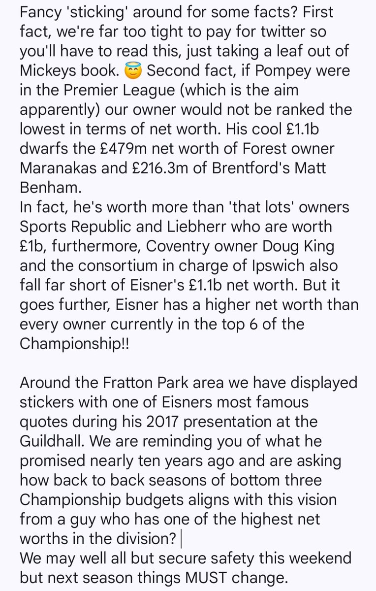 Pompey Union tweet media