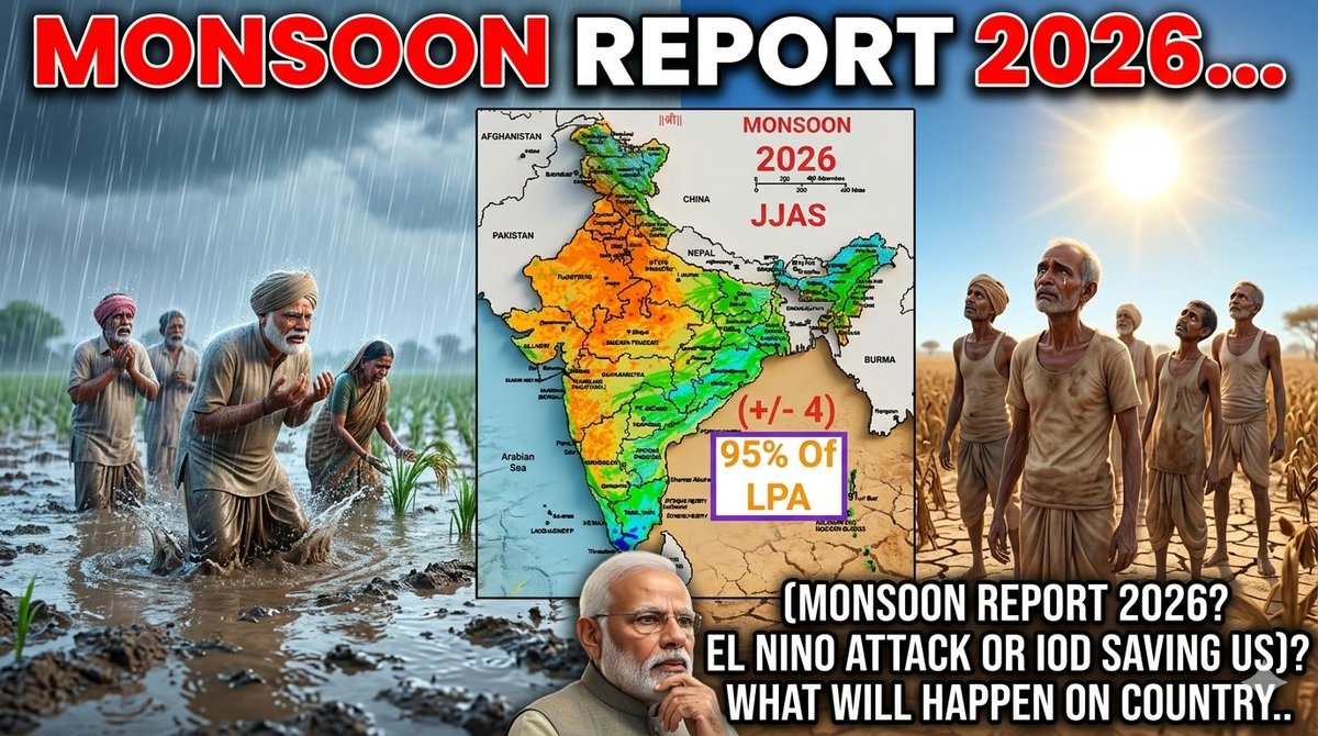 Please see my #monsoon2026 report on my YouTube channel 

Link: 🔗 
youtu.be/mCm-jXevFjQ