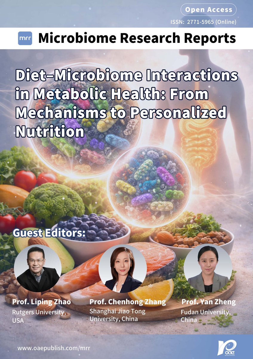 Microbiome Research Reports tweet media
