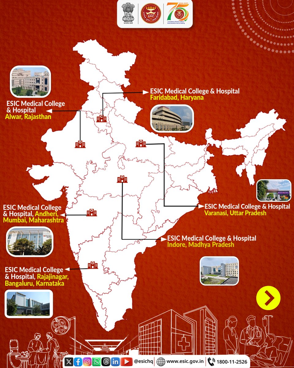 ESIC - Employees' State Insurance Corporation tweet media