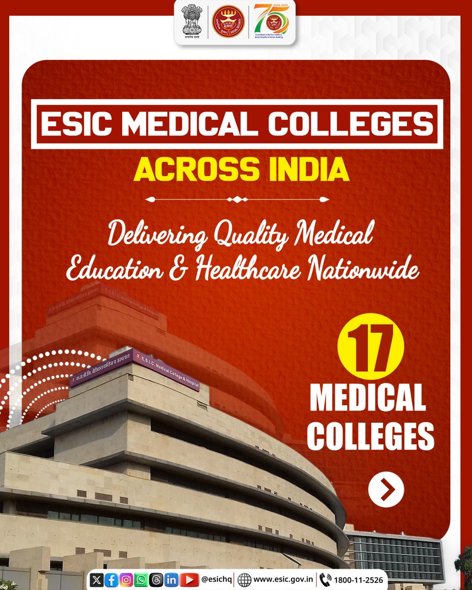 ESIC - Employees' State Insurance Corporation tweet media