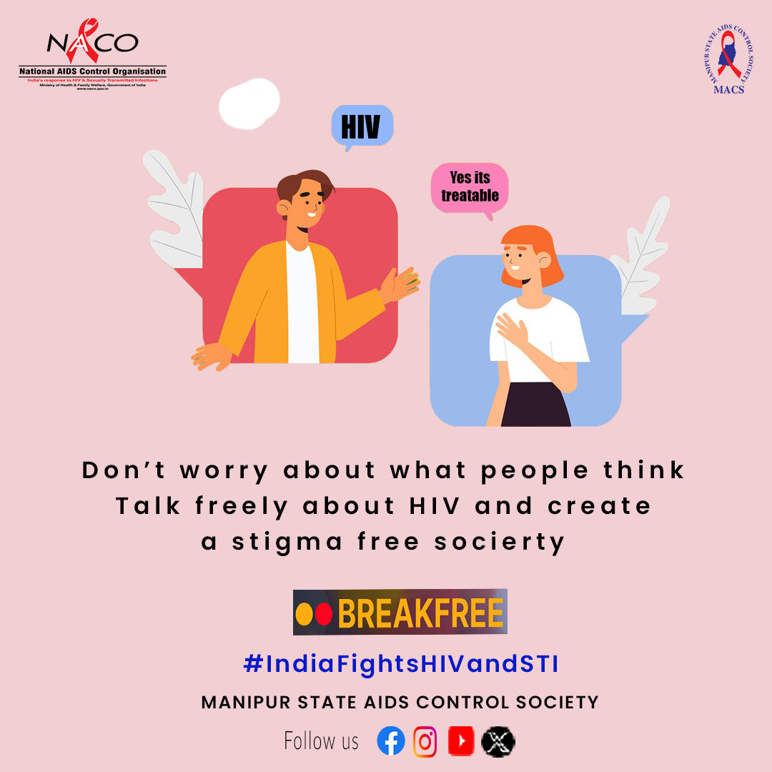 Manipur State AIDS Control Society tweet media