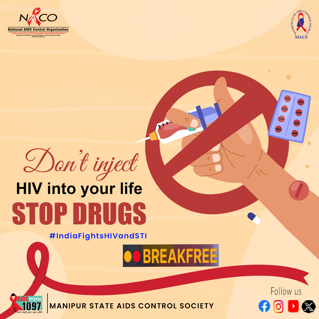 Manipur State AIDS Control Society tweet media