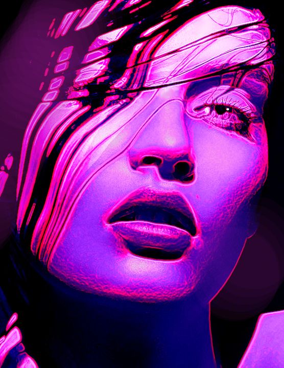 Art of the Day! "Violet". Buy at: ArtPal.com/keywestartist9…