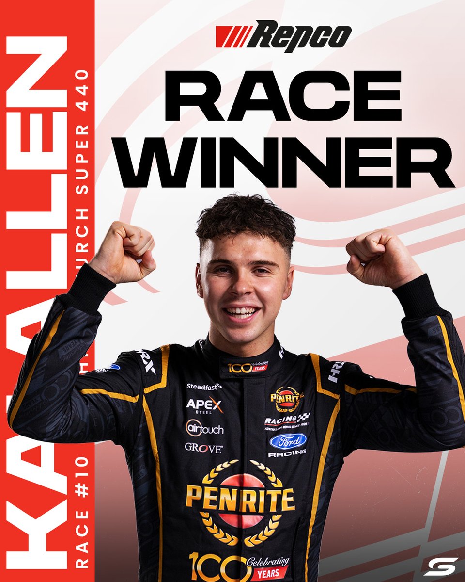 Ken Allen Racing Kai Allen becomes the 89th race winner in Supercars ATCC history 🙌 The ...