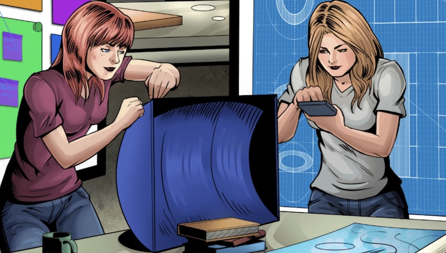 Fanbase_Press's tweet photo. .@Fanbase_Press' @barbrajdillon Interviews @Guardians_Comic on the @Kickstarter Campaign Launch for the STEM-Focused Comic Book Series, ‘Seekers of Science’ 

https://t.co/DwQrqe76GX https://t.co/R1axK015GD