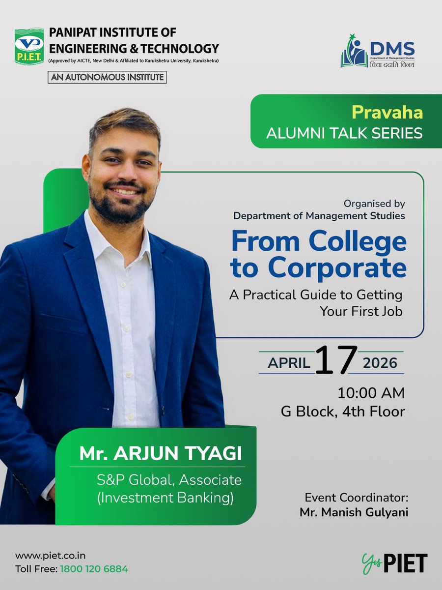 PIET Group, Panipat tweet media