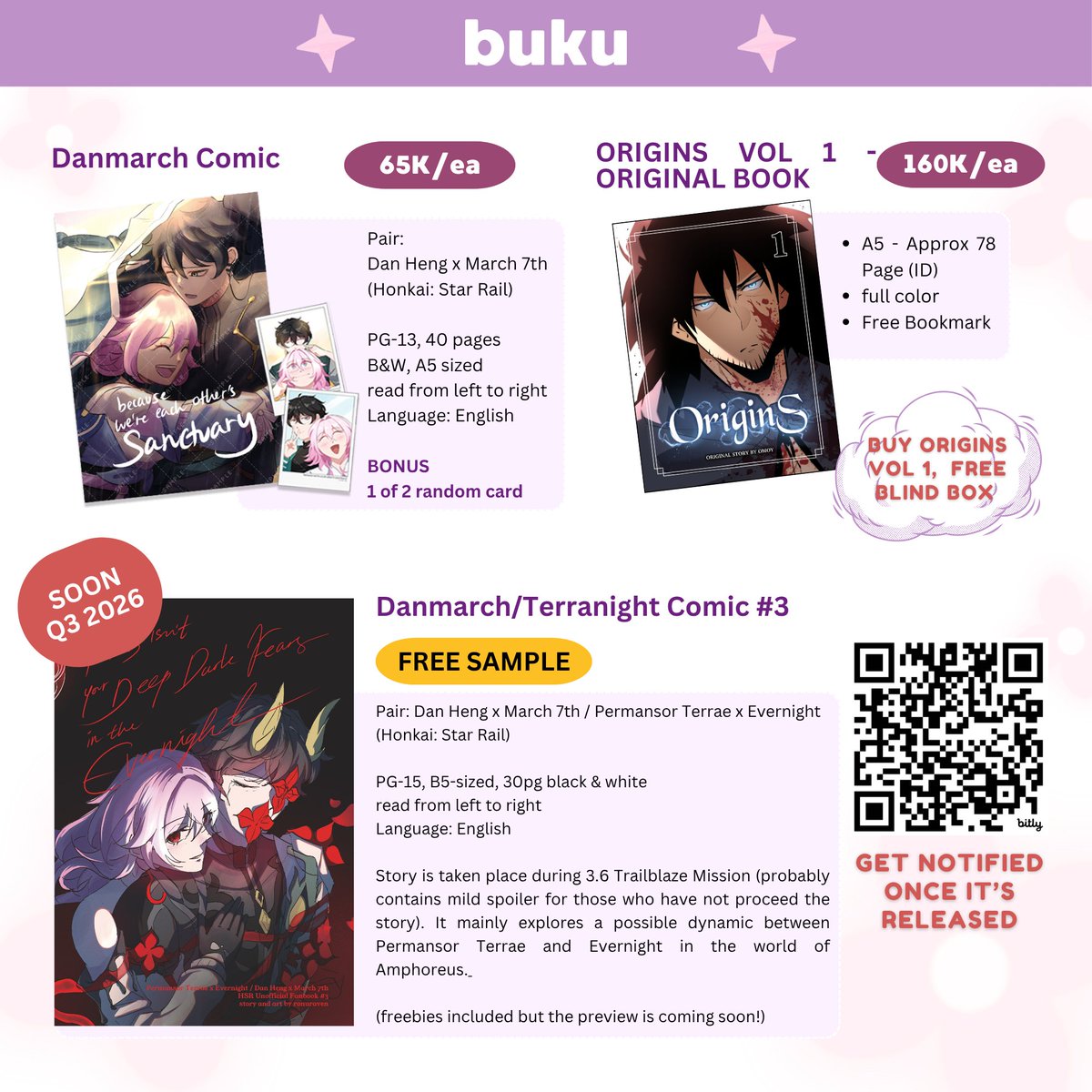 wangykoyo's tweet photo. ⭐️Like n share are appreciated ⭐️

G18, Wangy Koyo Circle ✨️
Fandom: Honkai Star Rail, Pandavva, Original

#Comipara6 #comipara 
(3/3) https://t.co/UCRo6oVeIC