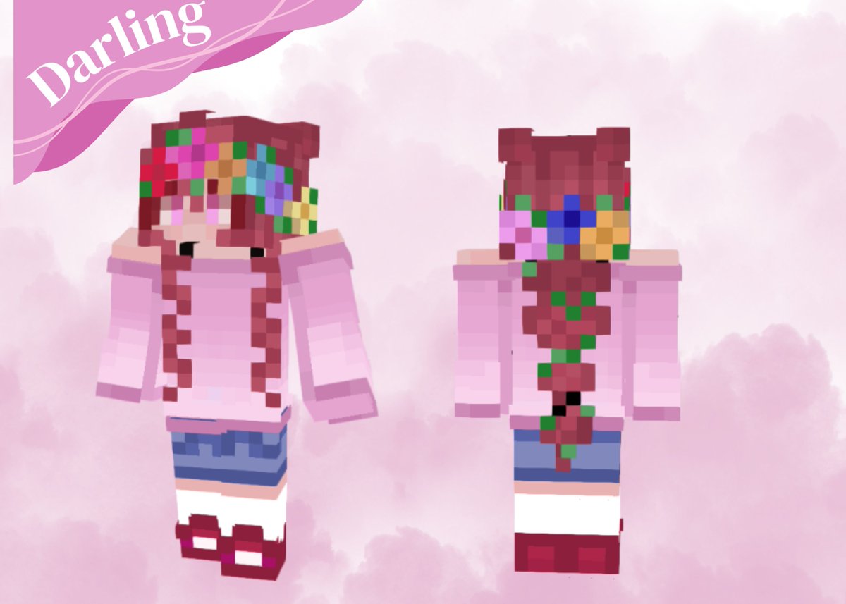 RinsHoax's tweet photo. Ive been gone... And not been posting. And have been a minecraft obsessed freak, so I made some skins https://t.co/CFMhlXAXeB