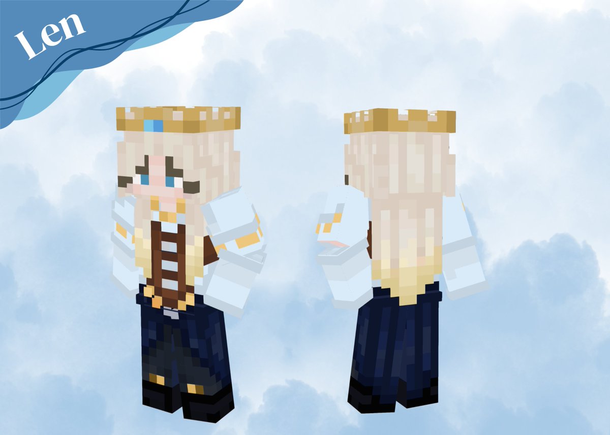 RinsHoax's tweet photo. Ive been gone... And not been posting. And have been a minecraft obsessed freak, so I made some skins https://t.co/CFMhlXAXeB