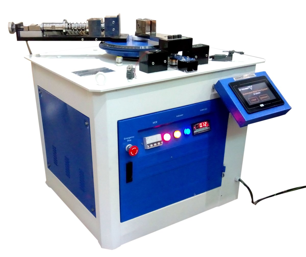 mineinstruments's tweet image. Mine Automatic Weld Test Machine (MI-WT01), as its name suggests, is a welding test machine that tests the strength &amp;amp; weakness of welding. #mine #electronics #autometicweldtestmachine #wt01 #awt #industries #iit #mechanical #weldtetmachine #strengthtest #materialtest #technology