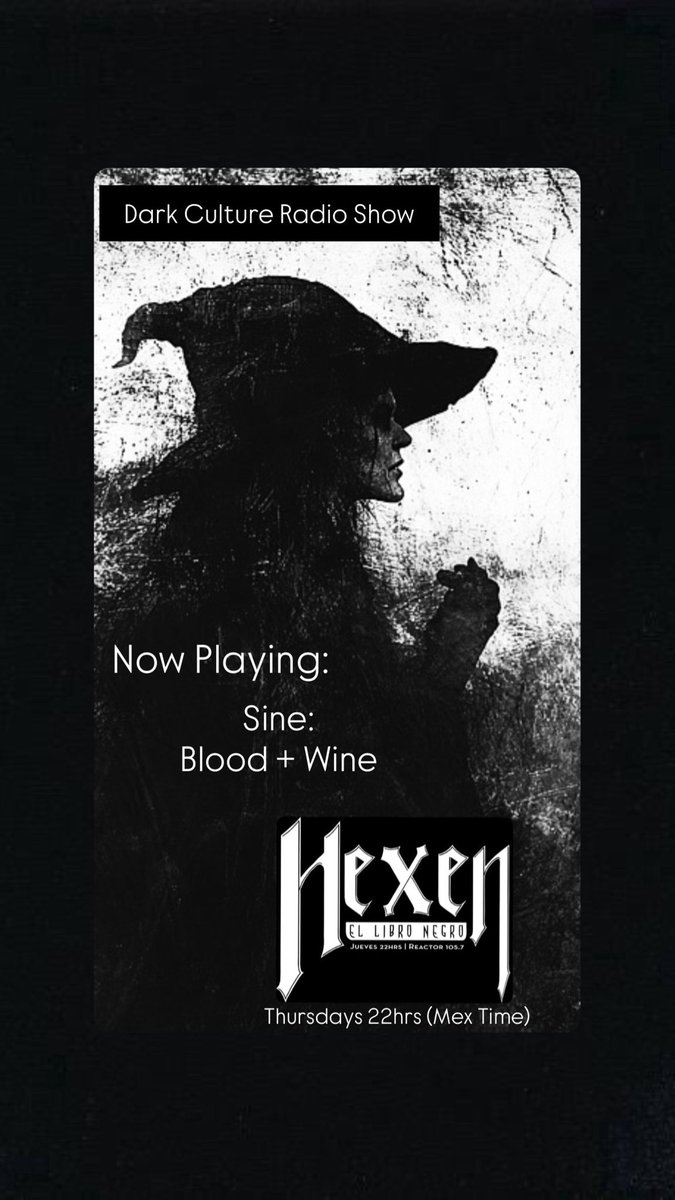 clauzzen's tweet image. Listening #Hexen: Sine: Blood + Wine

#nowplaying #radio #darkmusic #darkculture