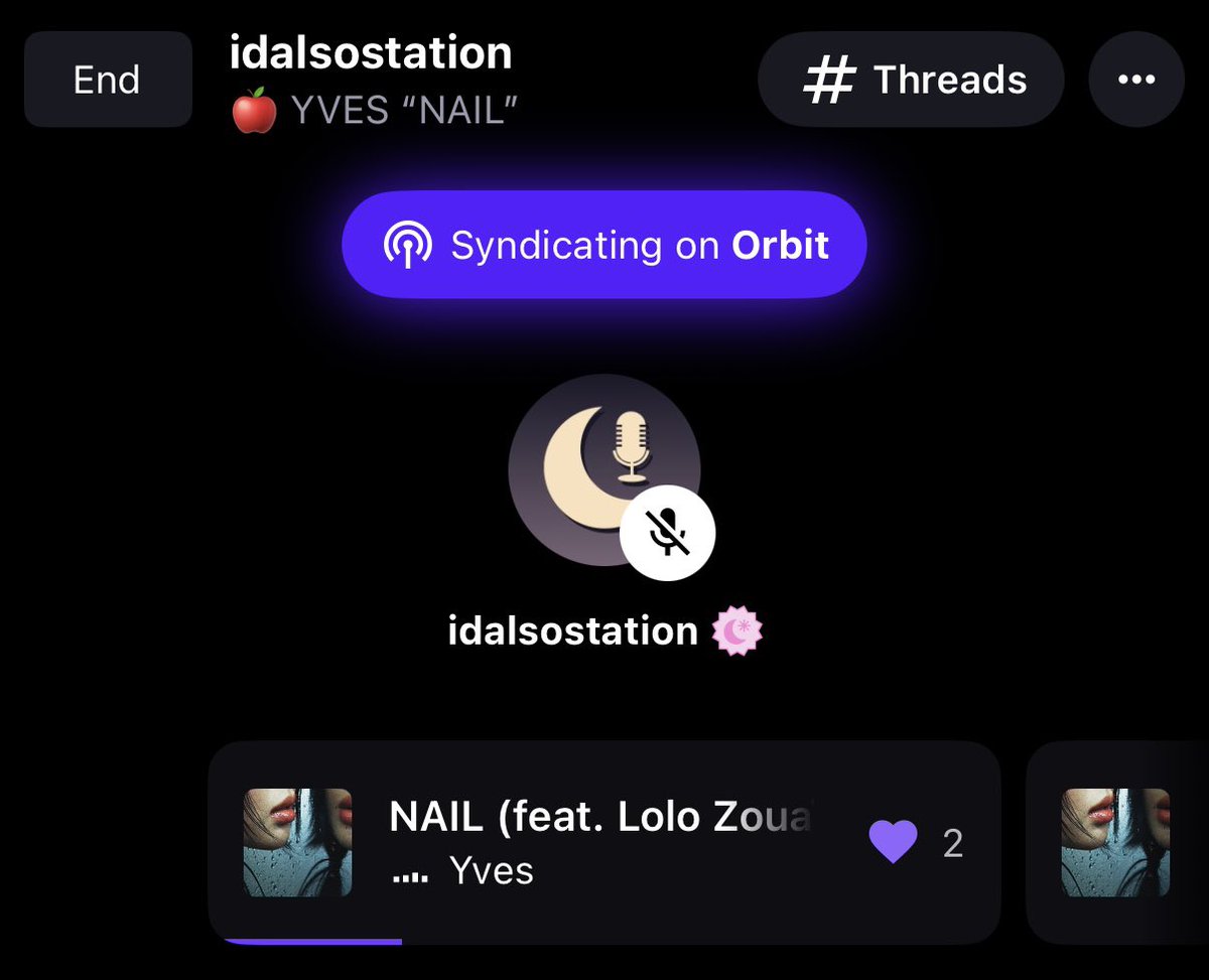 idalsostation's tweet photo. [🚨] ON AIR

We are now streaming #YVES’s new album #NAIL please join us on the station to help support Yves !

Join here ⬇️
https://t.co/1HaNiTdloC

#LOONA @Yves___official #이브
#LOONAonStationhead https://t.co/qqVOrn1Enx