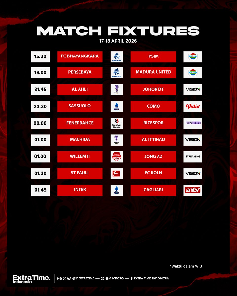 Extra Time Indonesia tweet media