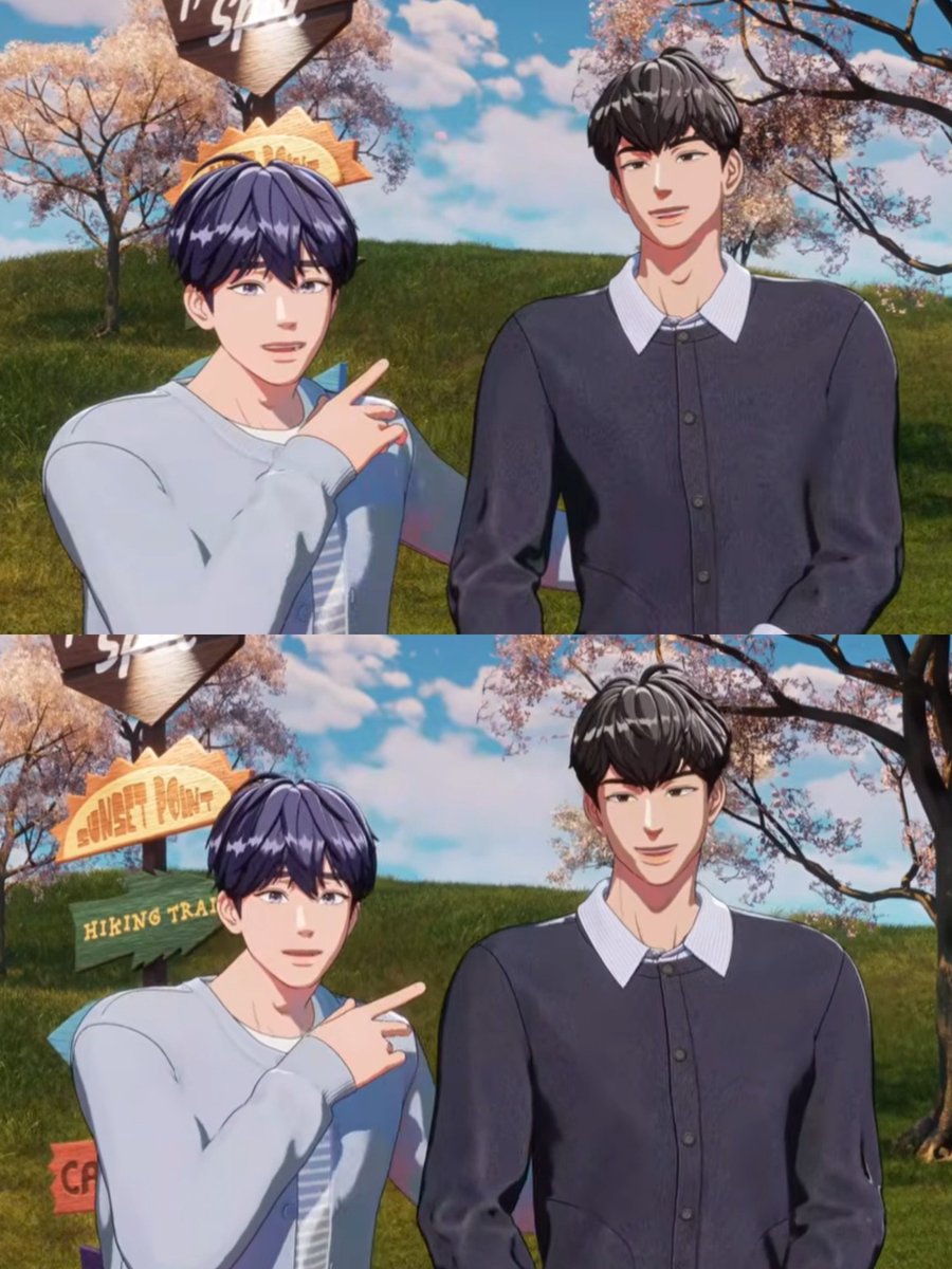 now this is looking more like yjun introducing his boyfriend 🤭🖤💙