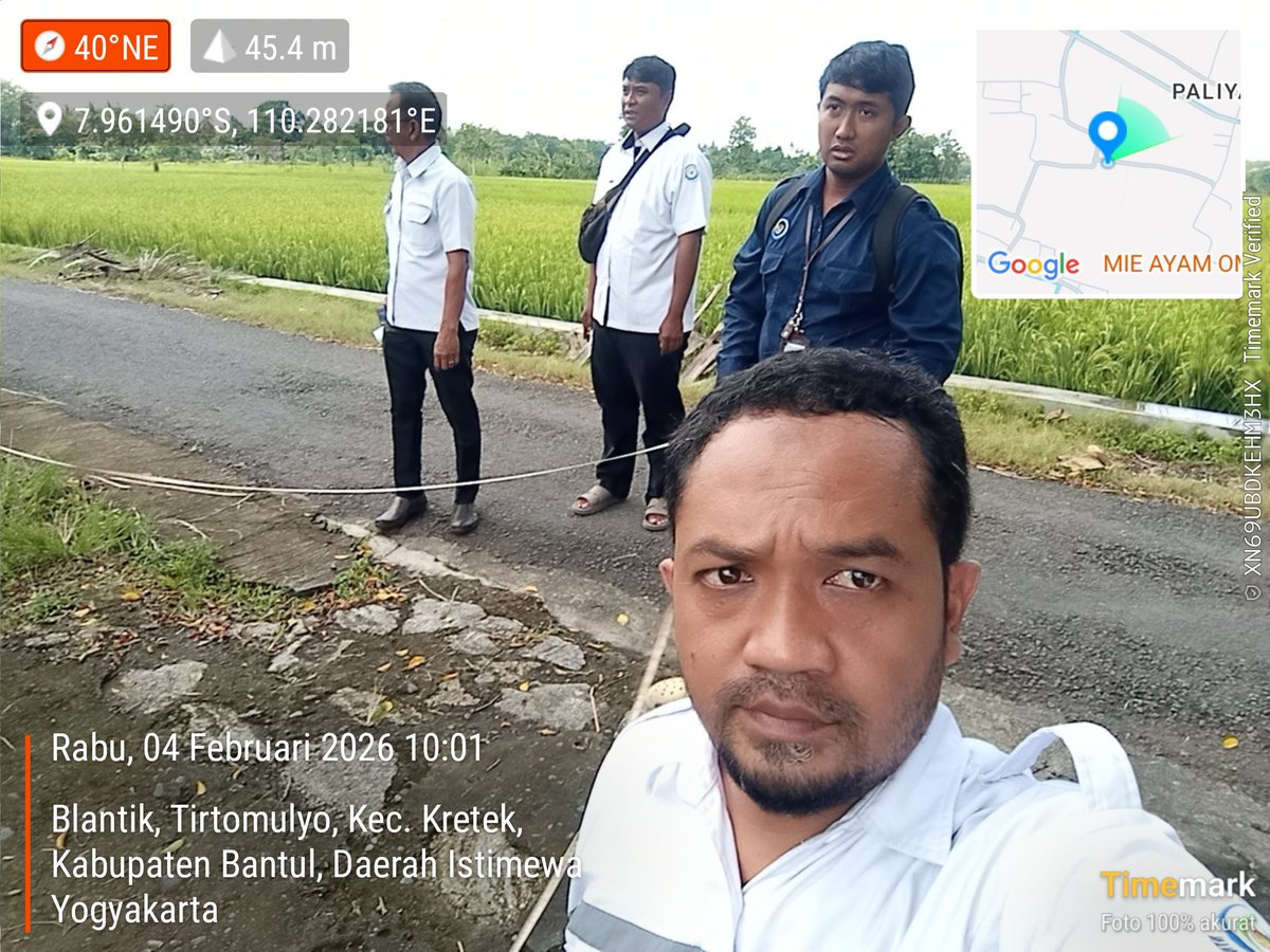 JohanYancco's tweet photo. Verifikasi Lapangan DJPB KKP bersama Penyuluh Perikanan, Dinas Kab. Bantul, Pemdes &amp; KDMP Pengajuan Bantuan Program Prioritas Nasional Tematik Bioflok di KDMP Tirtomulyo Kapanewon Kretek-Bantul
#KKP #DJPB #BPPSDMKB #PUSLUH #BRPBATPPbogor https://t.co/ZkWa6IvbvD