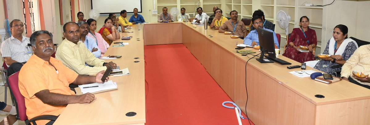 CSIRNALOFFICIAL's tweet image. 68th Research Council meeting of CSIR-NAL held under the chairmanship of Dr S Somanath, Former Chairman, ISRO. Charting the future of aerospace R&amp;amp;D.  #CSIRNAL #Research #Aerospace @CSIR_IND @CSIR_NIScPR