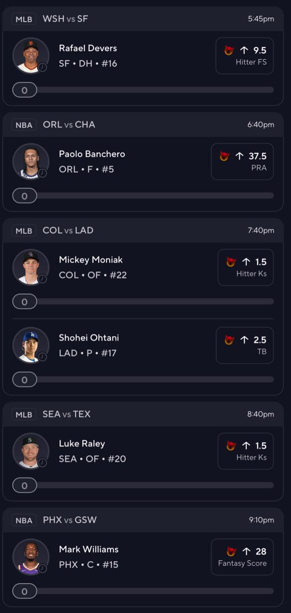 KillaPicks_'s tweet image. I’m thinking we break @PrizePicks today. 😈6️⃣ . #Same24Squad #prizepicks #GamblingX