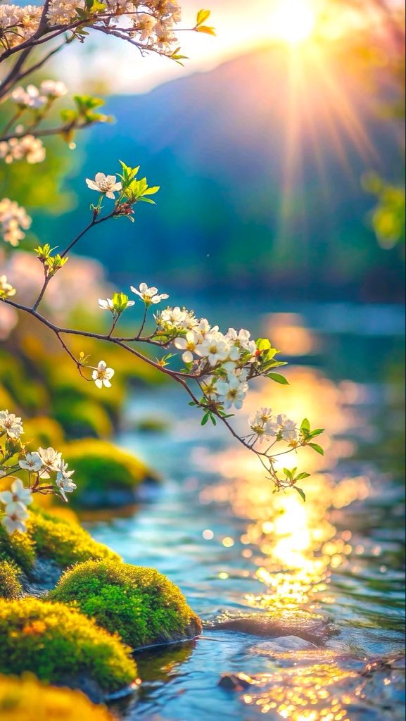 Loeka02's tweet image. ✨Morning's Guiding Light✨

"In every storm and darkest night,
We each can be a guiding light.
A steady hand, a word of grace,
To make this world a kinder place.

As morning breaks and shadows flee,
The light you give returns to thee." 

☀️🌍✨
#MorningGrace #GuidingLight #Hope