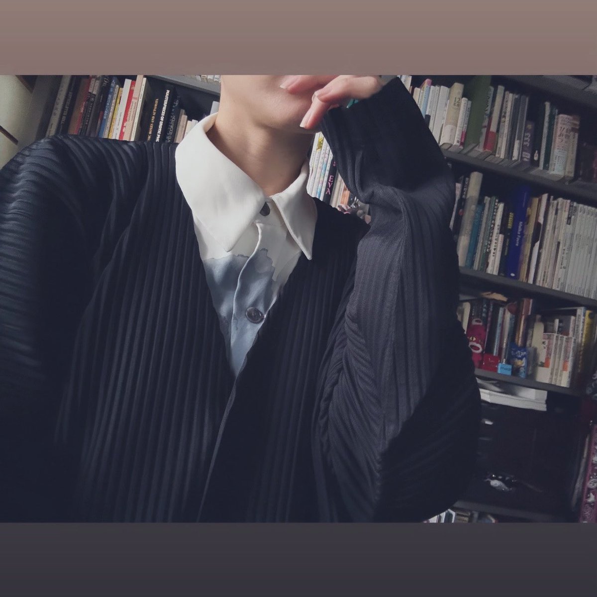 オムプリ1月カーデ、結果としてめちゃくちゃ着てるから買ってよかった🙂‍↕️サイズ4❣️