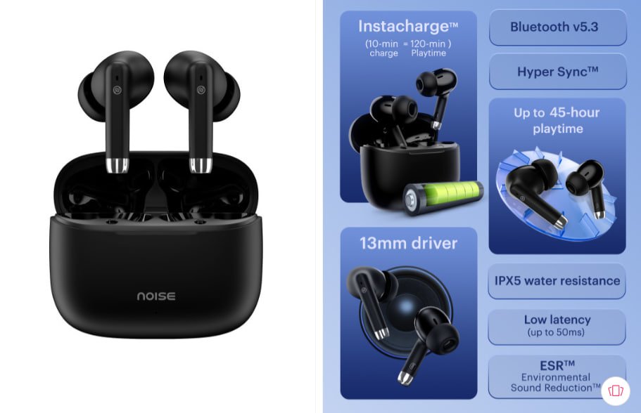 GrabOnIn's tweet image. Noise Buds Aero TWS ₹999 🎧⚡️

👉 Shop now:  grbn.in/Ssy8aWTBKe

#Noise #Earbuds #AudioDeals #DealAlert #StayCharged