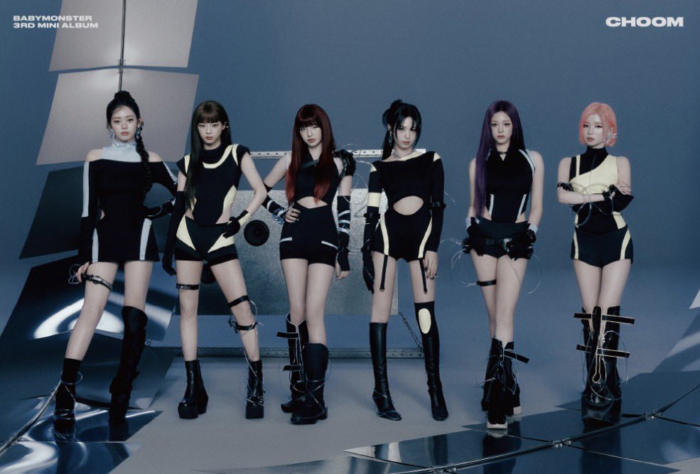 BABYMONSTER for ‘CHOOM’. 

(open.spotify.com/prerelease/0CV…)