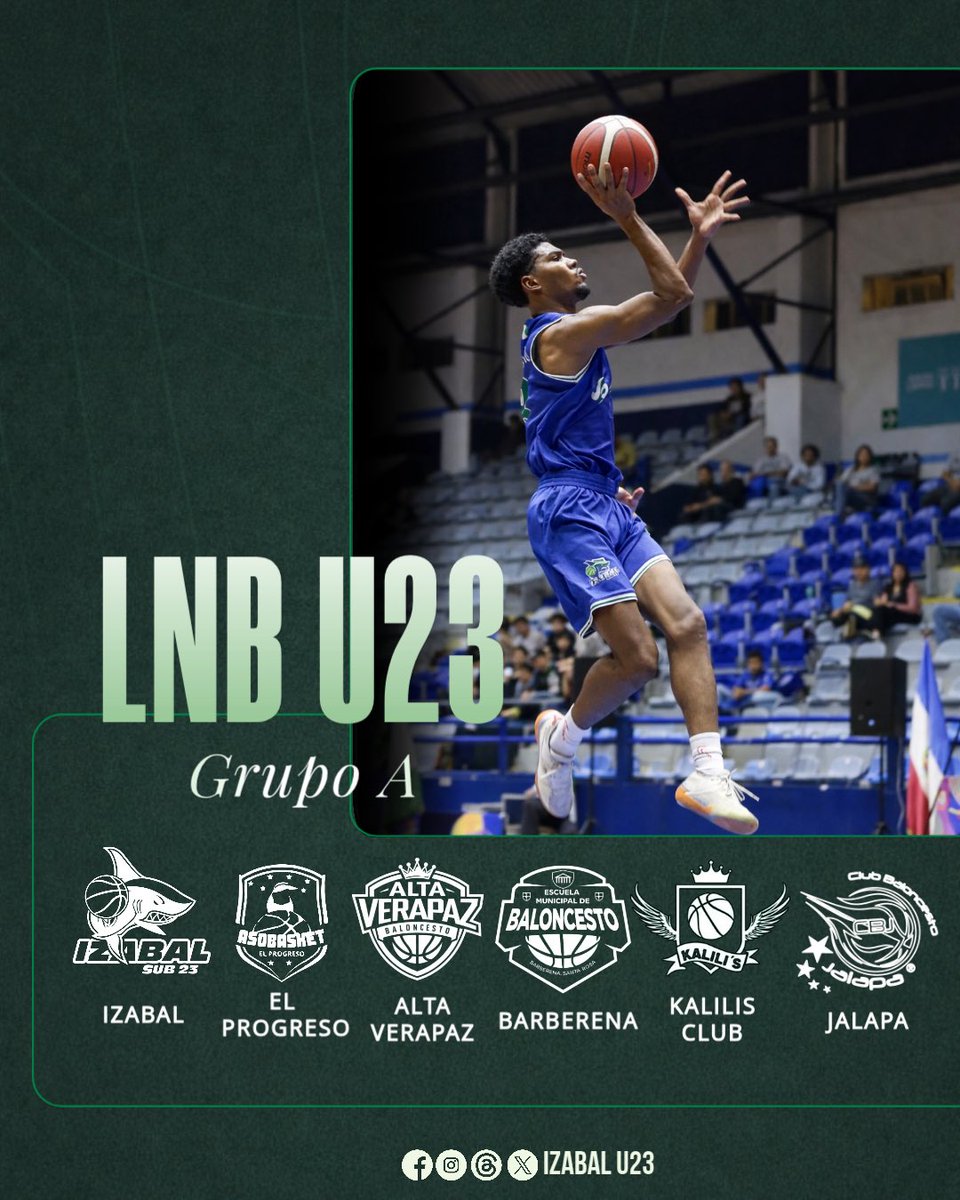 Izabalu23's tweet photo. #U23 | 📆🔥 ¡Calendario Oficial 2026 Confirmado!
Agenda las fechas, acompáñanos en cada juego y haz sentir el corazón de Izabal en la duela. 🦈🏀.                      

Nos esperan grandes retos, pero con trabajo en equipo y el apoyo de nuestra afición, vamos con todo.💪🏽🏀❤️ https://t.co/hn9qfAGC7C