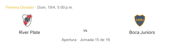 Mi estabilidad emocional depende de este partido: