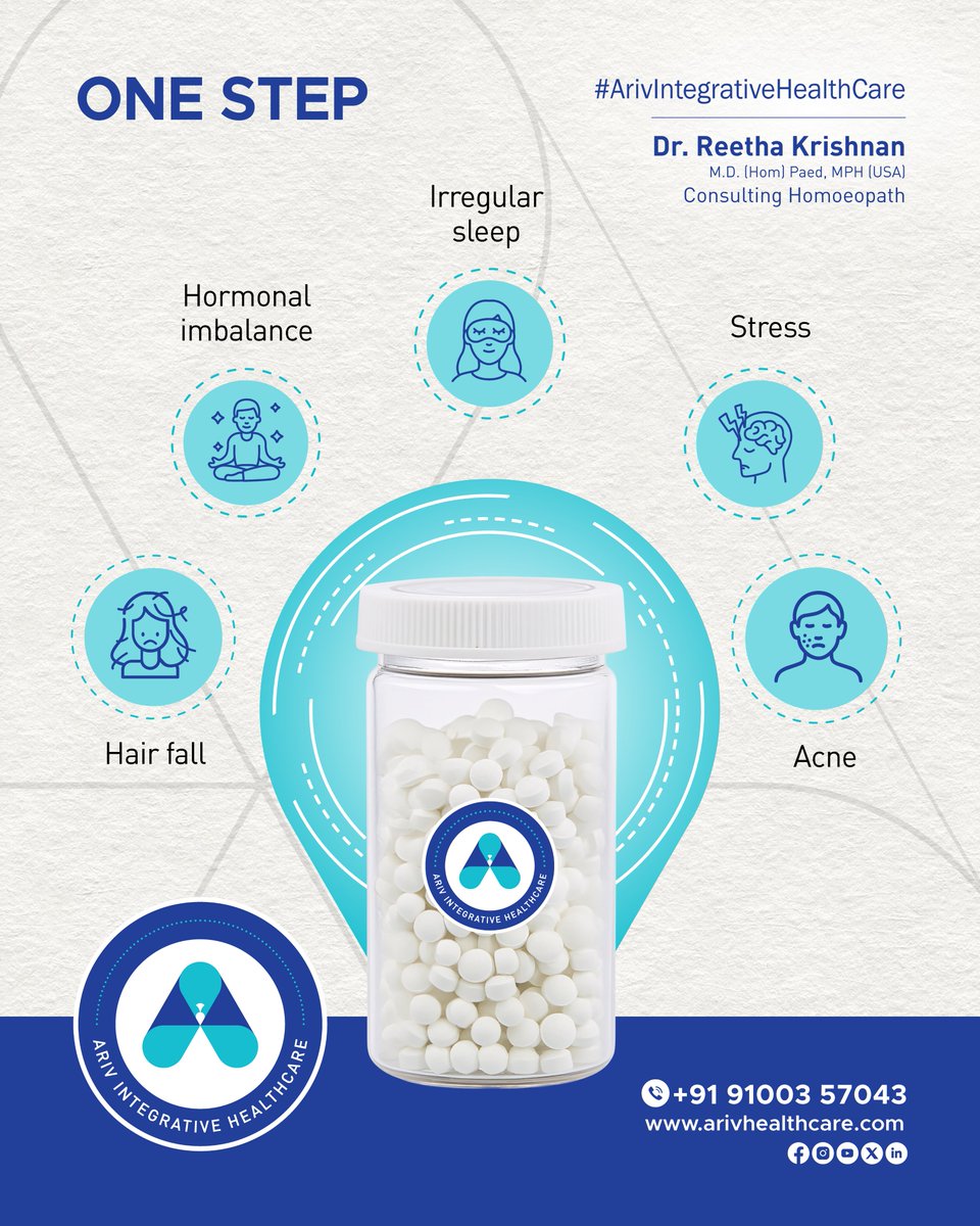 arivhealthcare's tweet image. Make consultation the first step in your wellness checklist. 🌿
 
arivhealthcare.com
 
#ARIVHealthCare #WellnessChecklist #StartWithConsultation #HolisticHealth #RootCauseCare #NaturalHealing