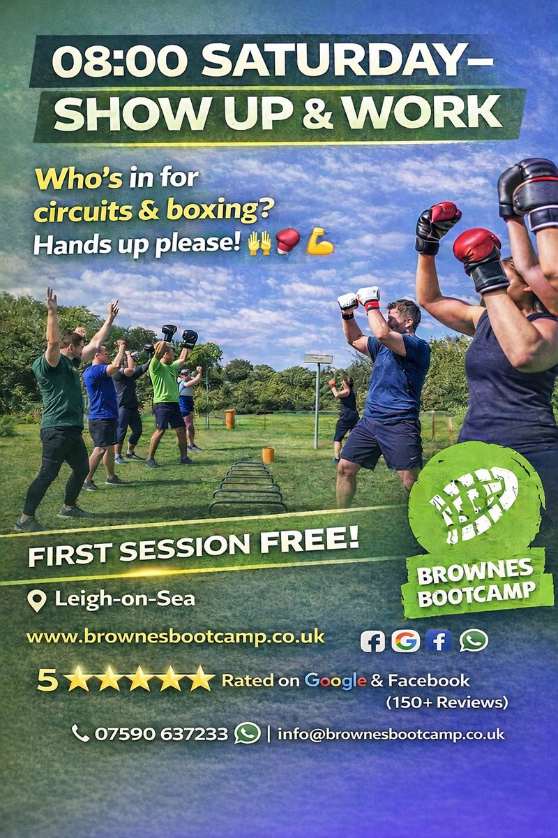 Brownes Boot Camp 🥊💪🏋️👟🎽 tweet media