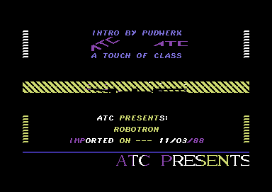 CracktroBot's tweet image. Mountain Bike Racer (1990) - Crack: Ikari + Talent + Excalibur - Trainer: +2 - #Commodore64
Hunter (1991) - Crack: The Company (CPY) - Trainer (+5): Legend (LGD) - #Amiga
Robotron (1988) - Crack: Sphinx - #Commodore64
Shblib and Cheese (1997) - Crack: Da Laxatives - #Commodore64