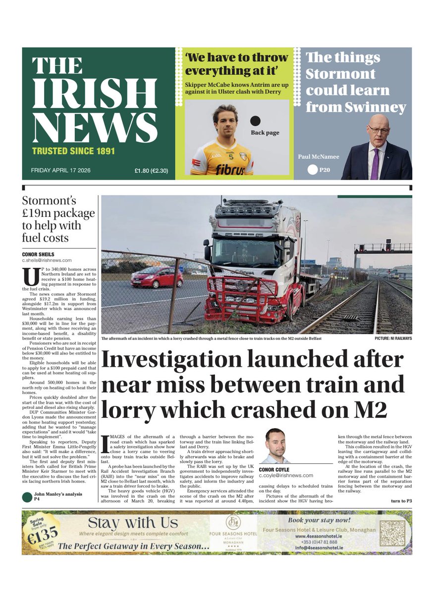 The Irish News tweet media