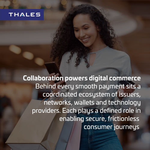 ThalesDigiSec's tweet image. APAC’s #DigitalPayments landscape is transforming fast 💳

With Google, we show how collaboration, #tokenization and local integration enable secure, seamless commerce across the region.

Success isn’t one blueprint, it’s the ecosystem working together 👇
thls.co/J1mk50YF2fJ