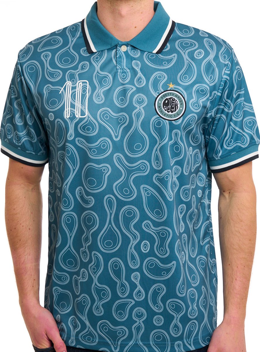 casualclassics's tweet photo. WARDDROBE UPDATE! New season Pretty Green just landed featuring the standout Smithfield print -- a nod to The Stone Roses' legendary Elephant Stone artwork, originally created by the guitarist John Squire. Shop Now through the link: https://t.co/bajkBDkYNz  #prettygreen https://t.co/WfaenVxRAU