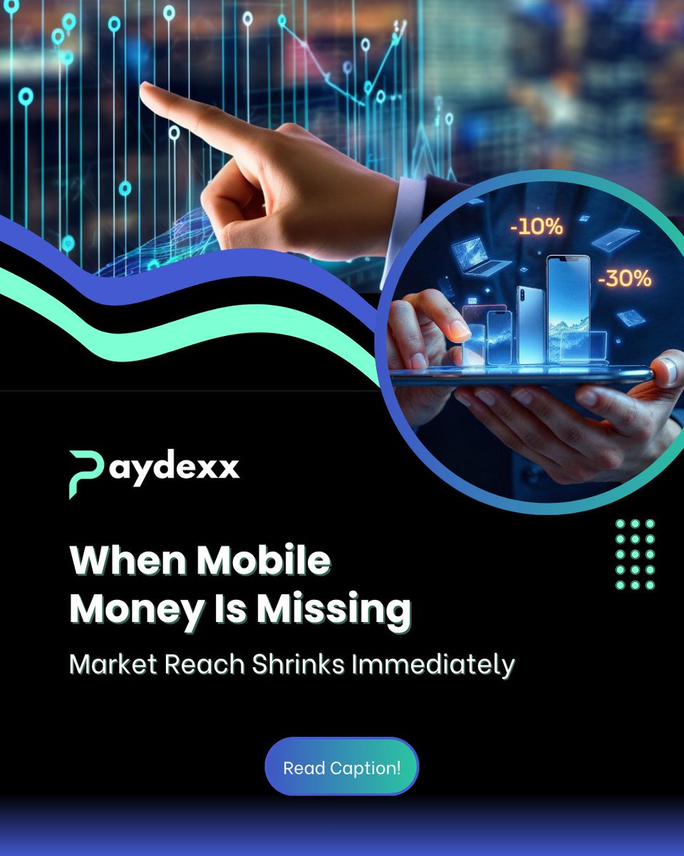 paydexx's tweet image. 📱 In many African markets, missing mobile-led methods limits reach—not just conversion.

Paydexx helps align payment coverage with real user access.
👉 Paydexx.io

Follow @Paydexx
👉 t.me/paydexx_paymen…

#Paydexx #Payments #AfricaPayments #Fintech #psp