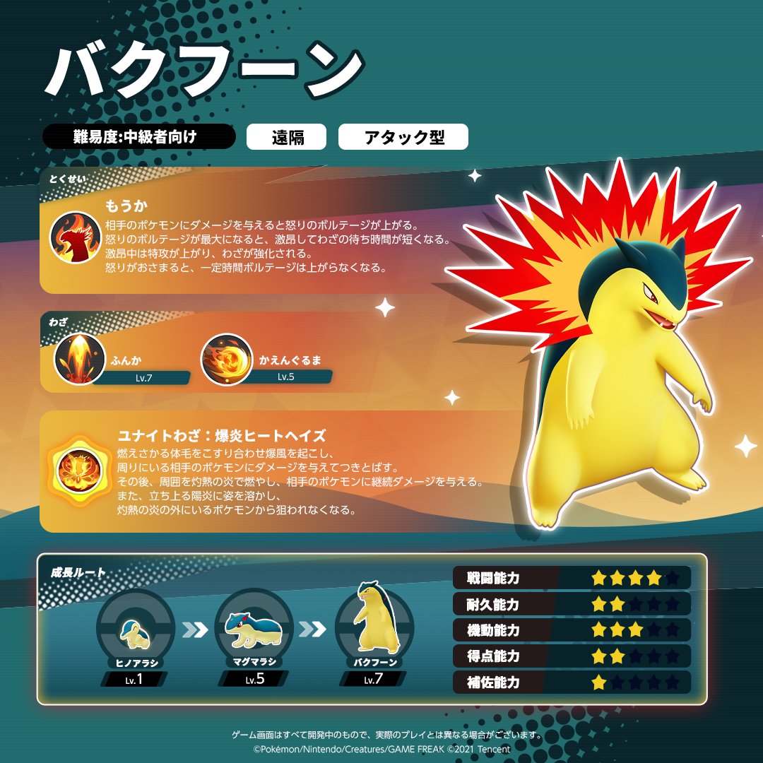 ポケモンユナイト公式 tweet media