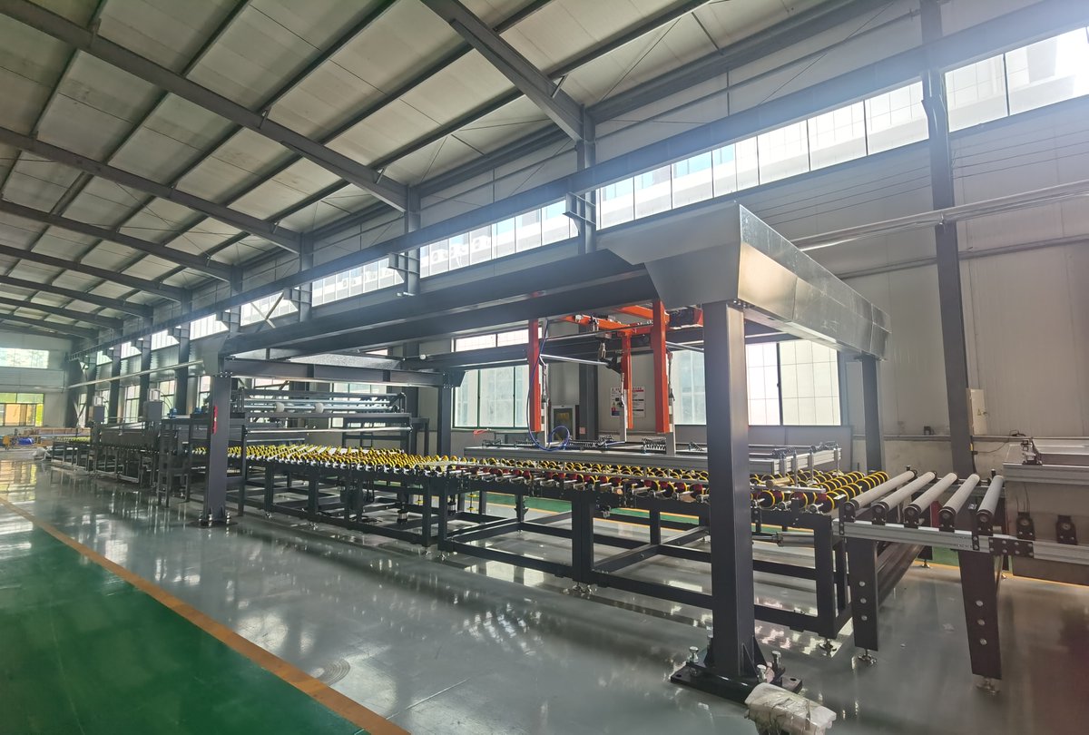 Fangding2025's tweet image. Fully auto laminated glass line: auto load→laminate→unload. Siemens PLC, servo precision, energy smart. Save labor, boost quality.

🌐 fangdingchina.com

#automaticglassline #laminatedglass #smartmanufacturing