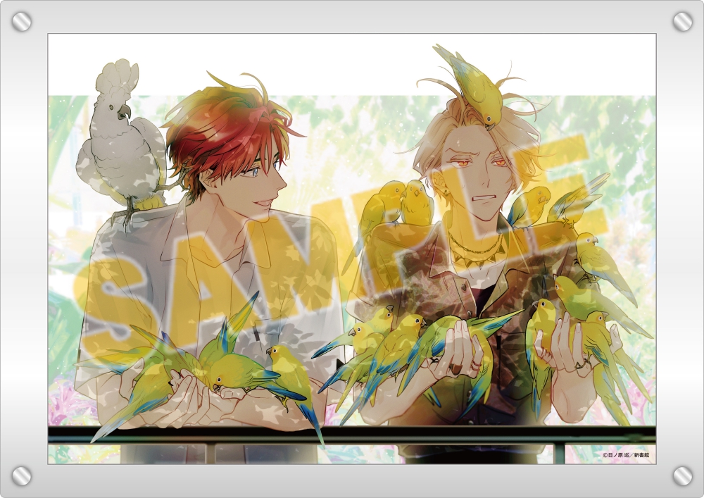 アニメイトブックフェア】 開催記念完全受注生産アクリル額装入り複製