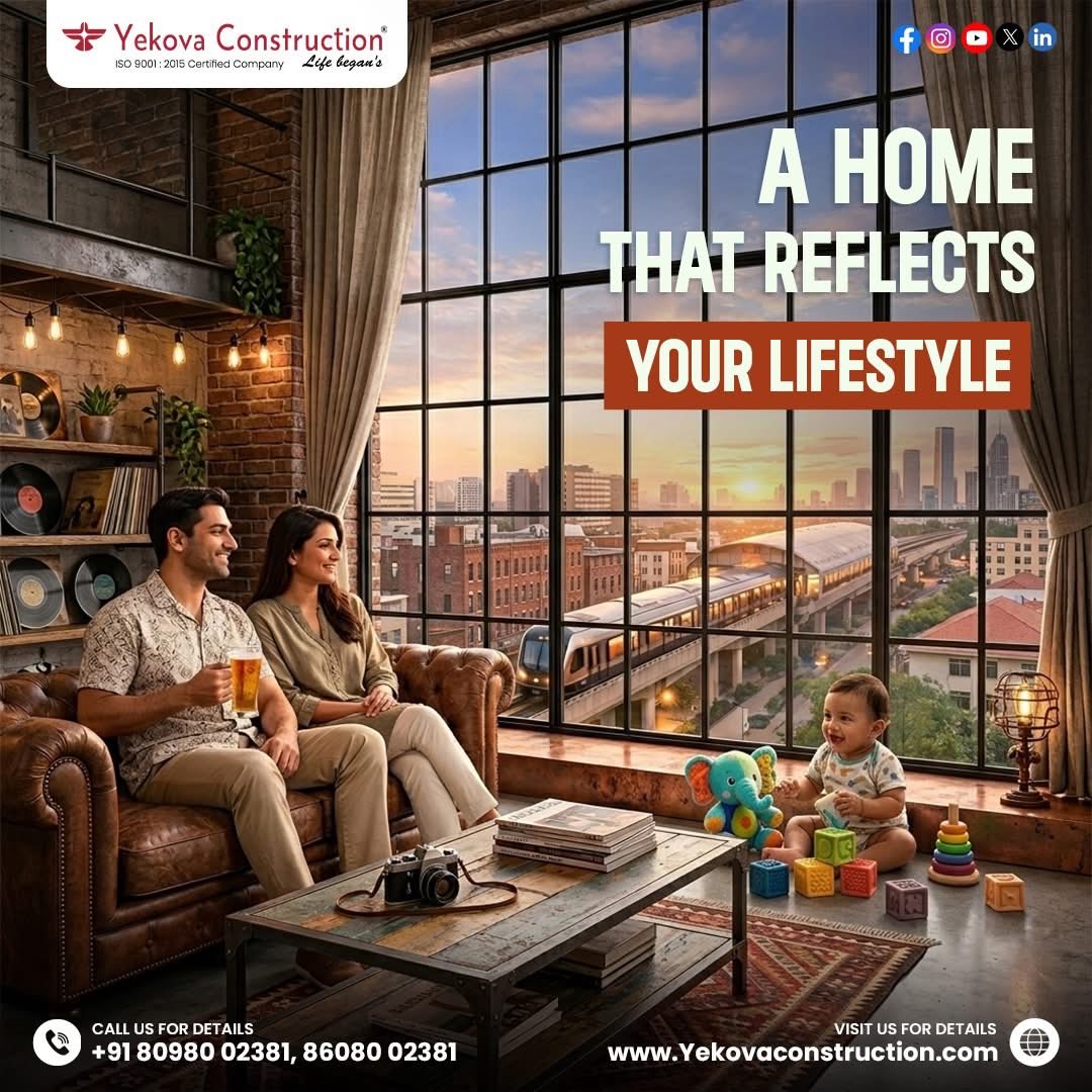 surendarbabu40's tweet image. Yekova Construction creates homes that match your aspirations and needs.
Reach out to us!
📞+91-8608002381/+91-7550271038
📩 yekovaconstruction@gmail.com
🌐 yekovaconstruction.com
#constructionsites #lands #constructionworker #house