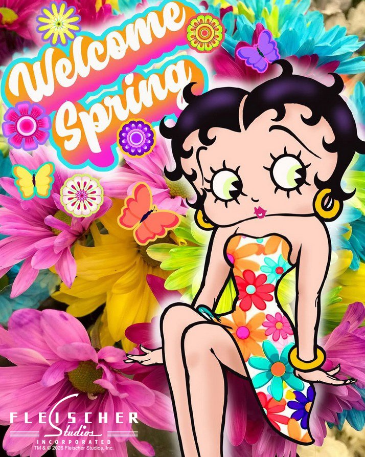 すっかり春の陽気🌸
ベティーちゃんもハッピー気分💋
みんなにも春のしあわせ、おすそわけ💕

#ベティーブープ #ベティーちゃん