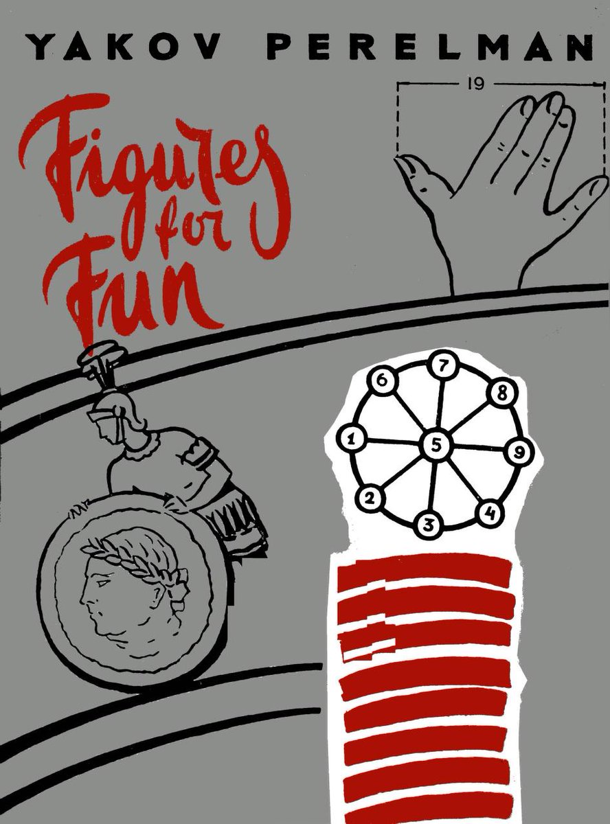 MirTitles's tweet image. Yakov Perelman - Figures for Fun
mirtitles.org/2012/05/23/yak…
#mathematics #maths #soviet #books #recreational #numbers #puzzles #problemsolving #problems #popsci #scipop #mirtitles #tamil
a classic in recreational mathematics