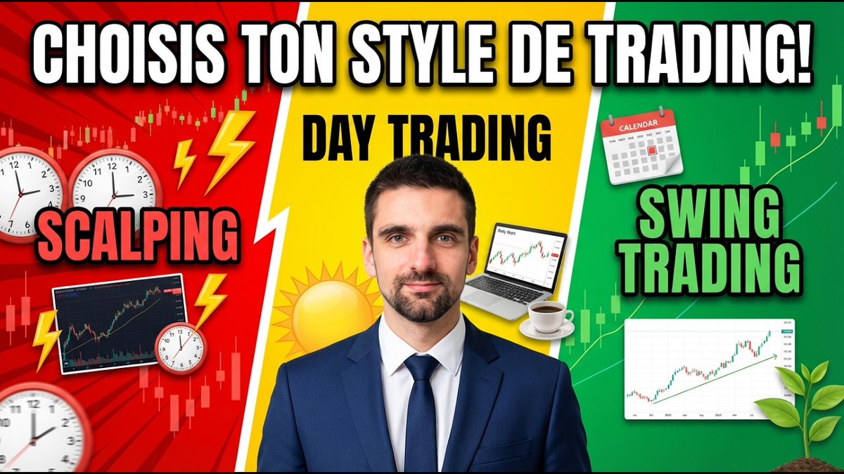 AlexTradingFr's tweet photo. 🎯 Comment choisir ton STYLE de trading ?

Scalping, day trading ou swing ? 🤔

🎯 Avantages/inconvénients
💡 Selon votre profil
⚠️ Erreurs à éviter

👉 https://t.co/Mugojv7LXQ

#Trading #StyleDeTrading https://t.co/fHXGQ6B7Ov