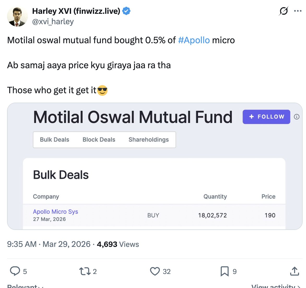 xvi_harley's tweet image. #Apollo micro systems
I hope most people understand it now