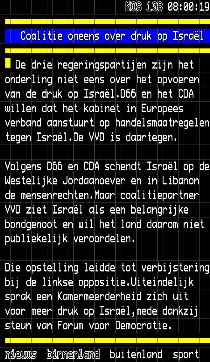 EKnuyt's tweet image. Het kan maar duidelijk zijn hoe moreel verdorven de @VVD zicĥ heeft ontwikkeld onder de rechtse vleugel binnen die partij!
Met name vormgegeven door @DefensieMin Dilan Yesilgoz !
De VVD is niet bereid op te treden tegen #genocide #landroof en #apartheid !

nos.nl/ttapp