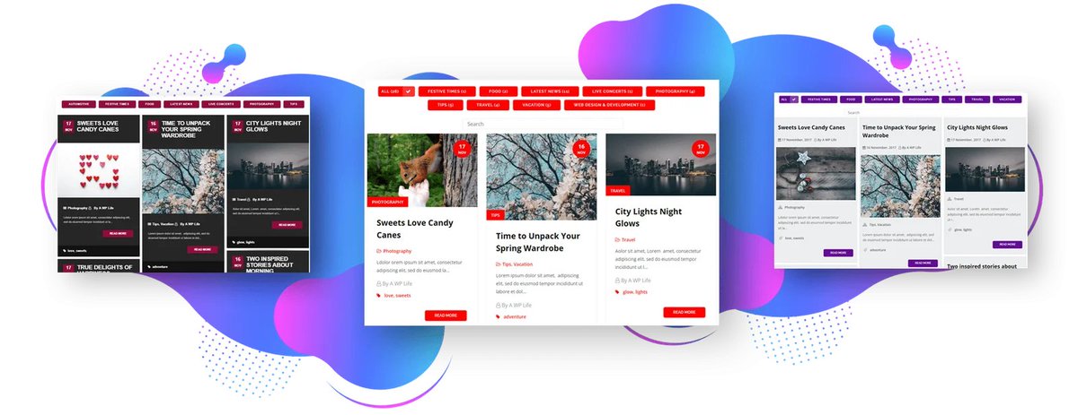 Saleemk11902195's tweet image. Showcase your blog posts in a stylish grid with smart filtering so visitors can quickly find the content they love.

Details: awplife.com/wordpress-plug…

First Order Offer: Use code NEWUSER5 to get 5% OFF

#blog #filter #gallery