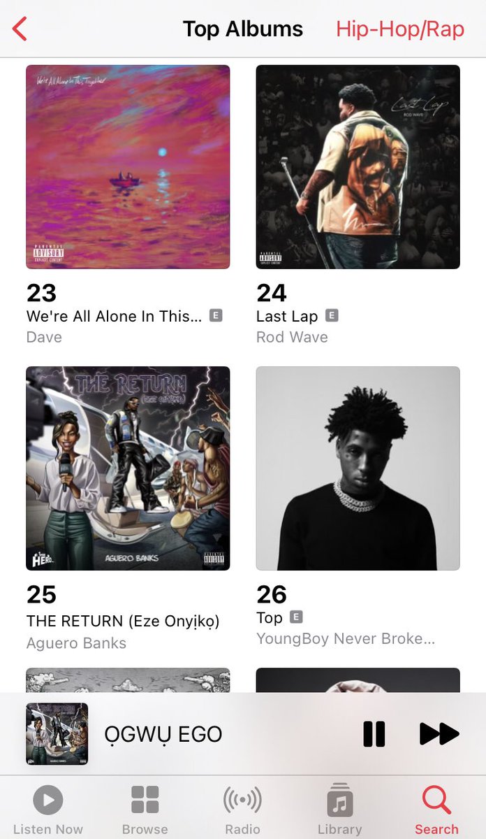 ChisomEzeh16627's tweet image. @aguero__banks album never drop Dey top chart of album drop quick e hit number 1 sharp #thereturn💿📺