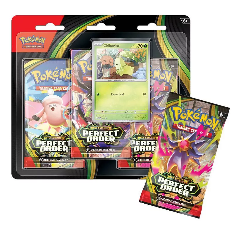 PokemonRestocks's tweet image. Perfect Order 3-Pack Blisters Still Checking Out at Target! 💫

➡️ buff.ly/f1oiTQI

Limit 2 per order.
#PokemonTCG #ad
