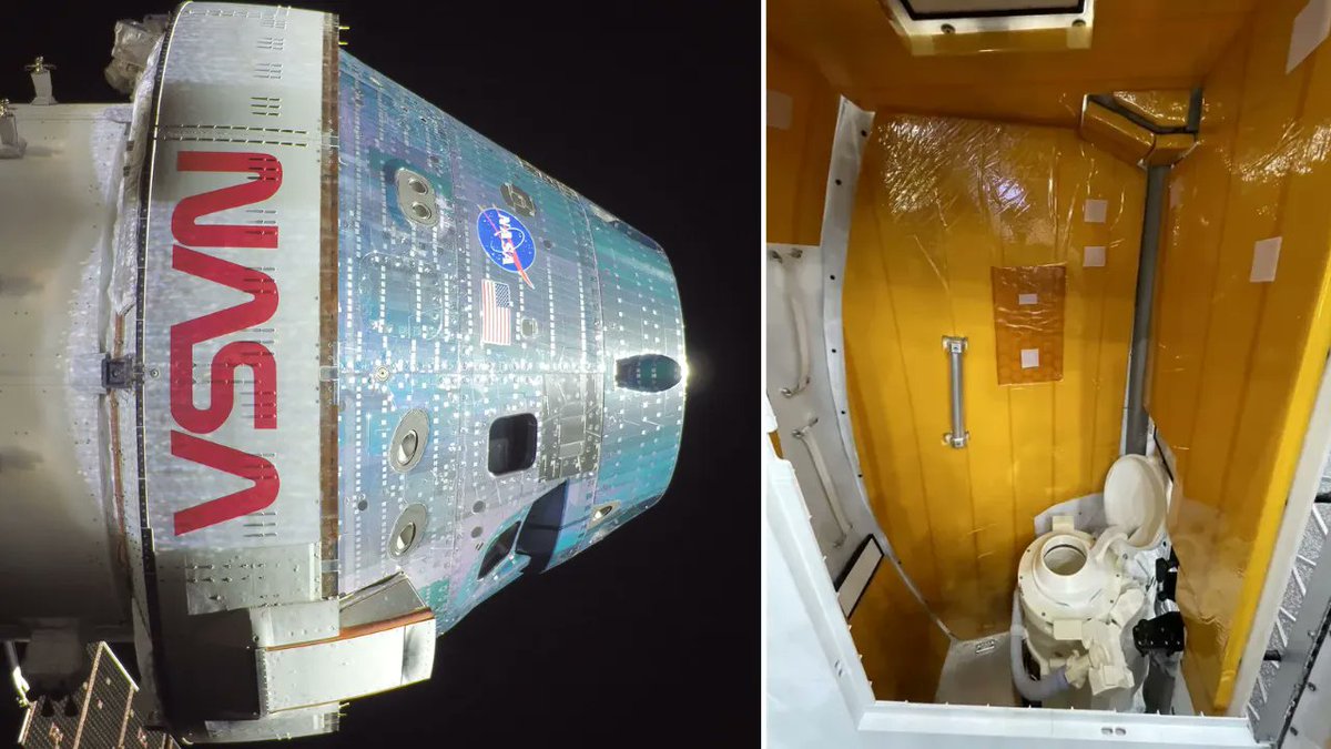antarikshTv's tweet photo. You can build rockets to the Moon…
but if the toilet doesn’t work then nothing works.
That’s the reality of engineering.
Basics aren’t small they’re everything.

#artemisII #NASA #nasaartemis https://t.co/sULzDyBDq1