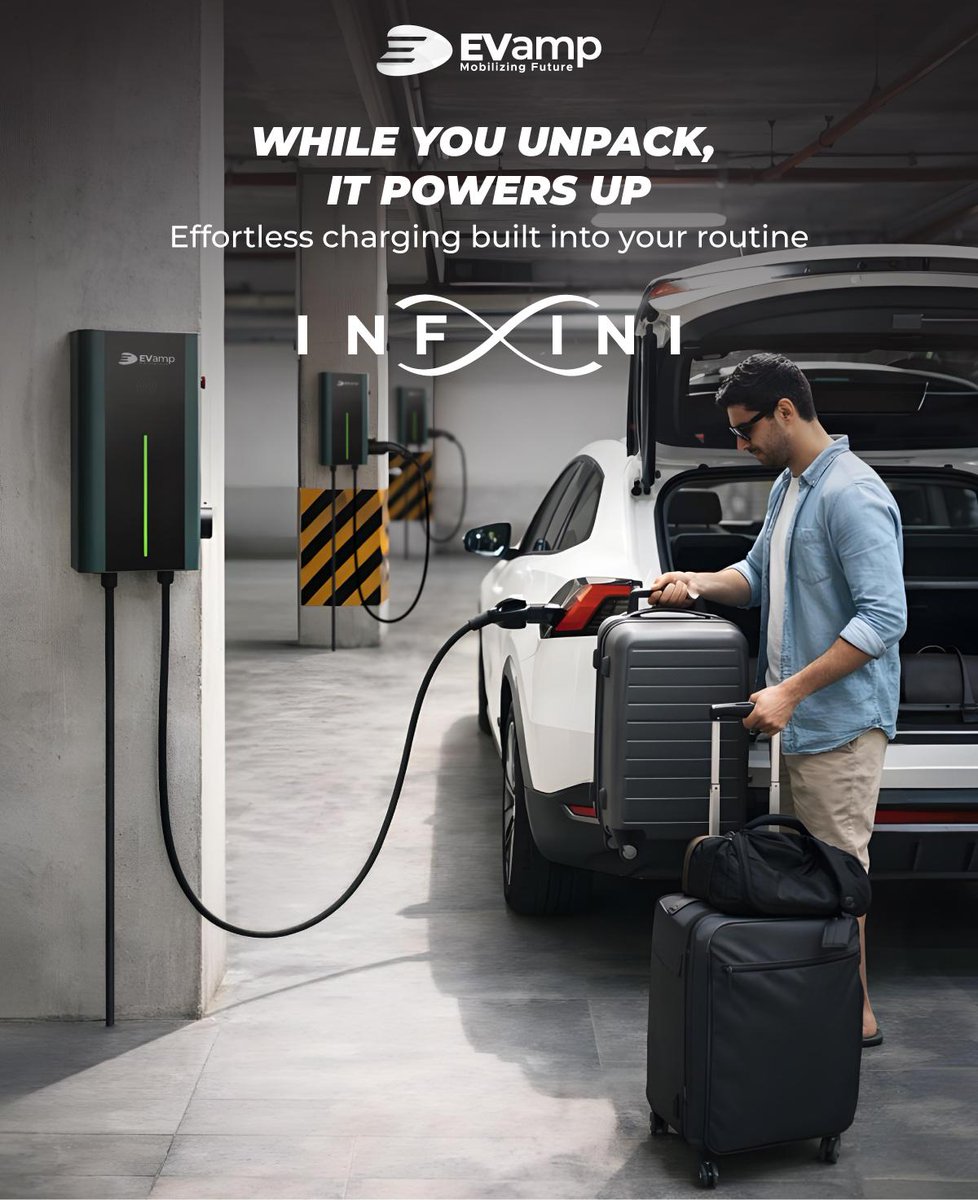 Charging should fit into your life, not disrupt it.
As EV adoption grows, users expect smart, reliable, and user-friendly charging solutions are now essential for residential and commercial environments alike.

#EVInfrastructure #CleanMobility #SmartSolutions #EnergyTransition